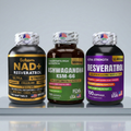 Super Combo: Nad + Ashwagandha + Resveratrol